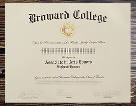 Get Broward College fake diploma online.