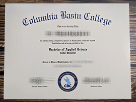 Obtain Columbia Basin College fake diploma.