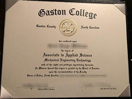 Get Gaston College fake diploma online.