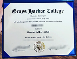 Buy Grays Harbor College fake diploma online.