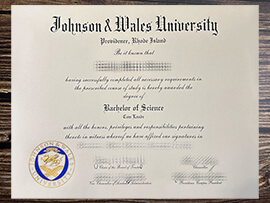 Get Johnson & Wales University fake diploma.