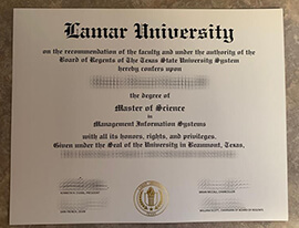 Get Lamar University fake diploma online.