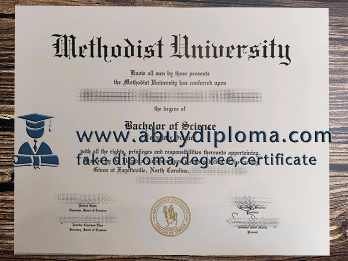 Buy Methodist University fake diploma online.
