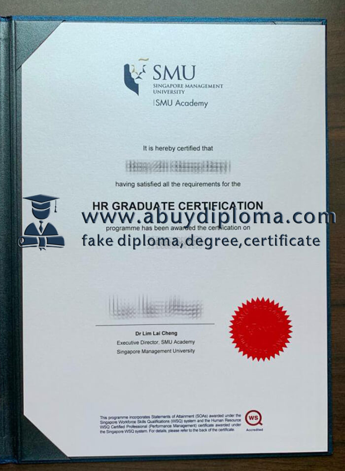 Buy Singapore Management University fake diploma, Fake SMU degree online.