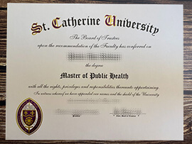 Get St Catherine University fake diploma online.
