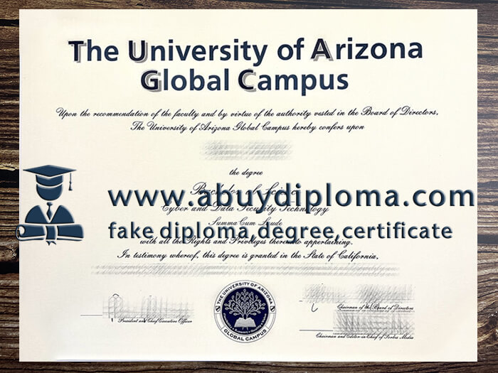 Buy University of Arizona Global Campus fake diploma, Fake University of Arizona Global Campus degree.
