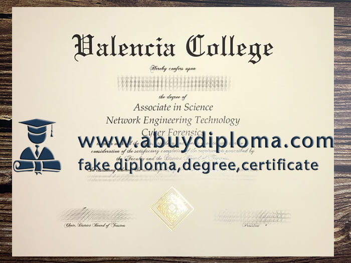 Buy Valencia College fake diploma online.