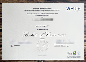 Get WHU Otto Beisheim School of Management fake diploma.