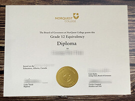 Get Norquest College fake diploma online.