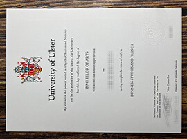 Obtain University of Ulster fake diploma.