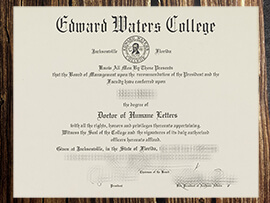 Get Edward Waters College fake diploma online.