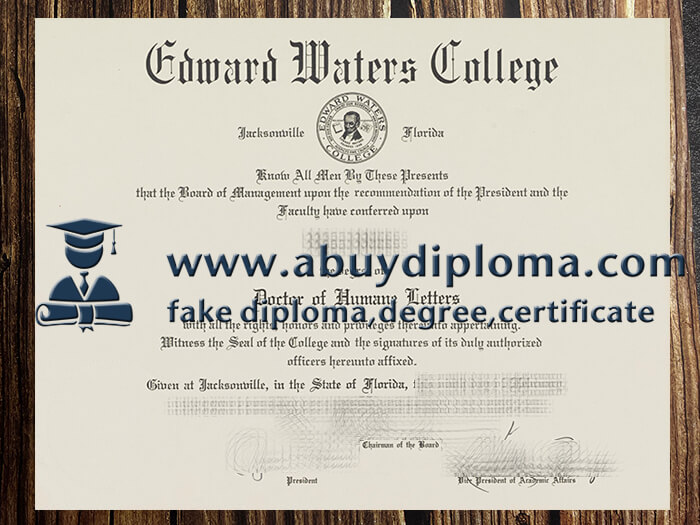 Buy Edward Waters College fake diploma, Fake Edward Waters College degree.