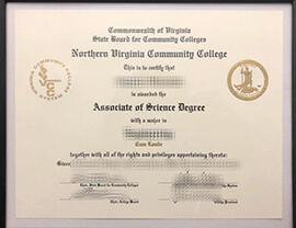 Obtain Northern Virginia Community College fake diploma.