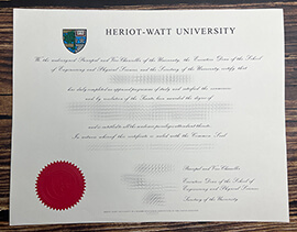 Make a Heriot-Watt University diploma.