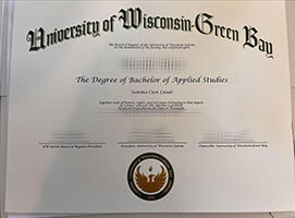 Order University of Wisconsin Green Bay fake diploma.