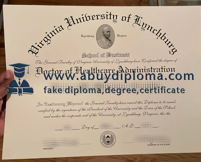 Buy Virginia University of Lynchburg fake diploma.