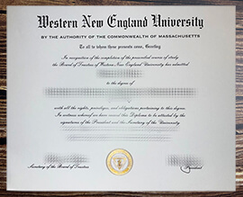 Obtain Western New England University fake diploma online.