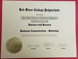 Obtain Red River College Polytechnic fake diploma online.