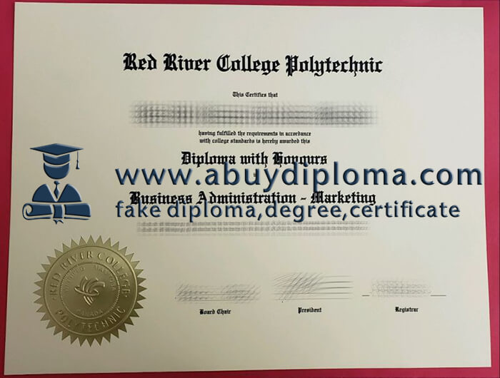 Buy Red River College Polytechnic fake diploma, Fake Red River College Polytechnic degree.