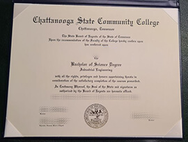 Get a Chattanooga State Community College fake diploma.