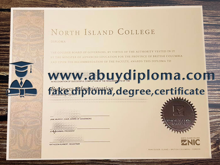 Get a North Island College fake diploma, Fake NIC degree.