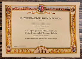 Purchase Università degli Studi di Perugia fake diploma.