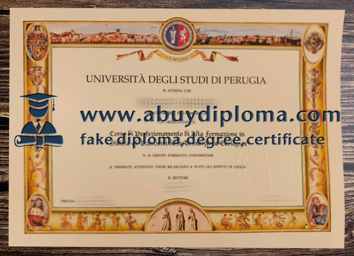 Buy a Università degli Studi di Perugia fake diploma.