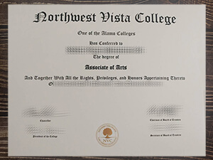 Purchase a Northwest Vista College fake diploma online.