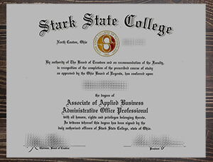 Purchase a Stark State College fake diploma online.